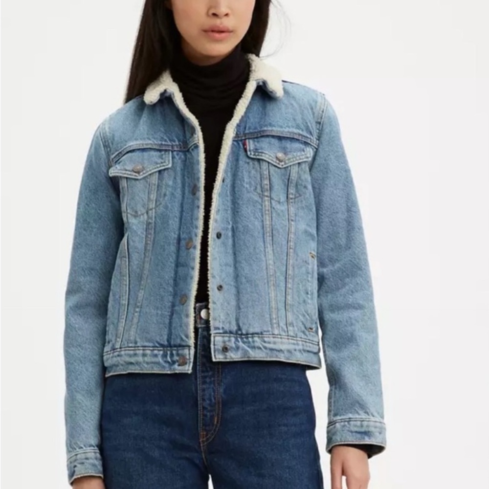 Levi’s Sherpa Denim Jacket